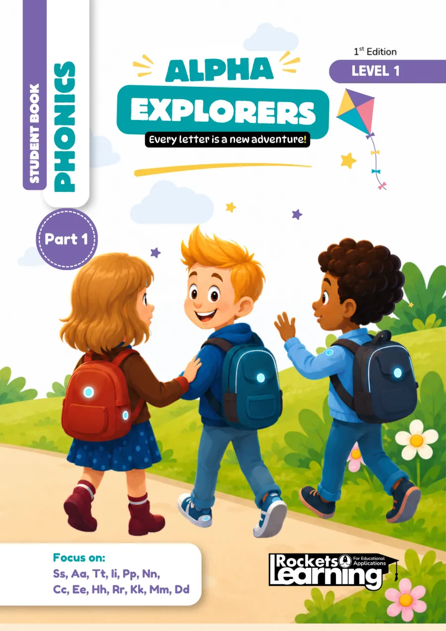Alpha Explorers Phonics Level 1 Student Book Part 1