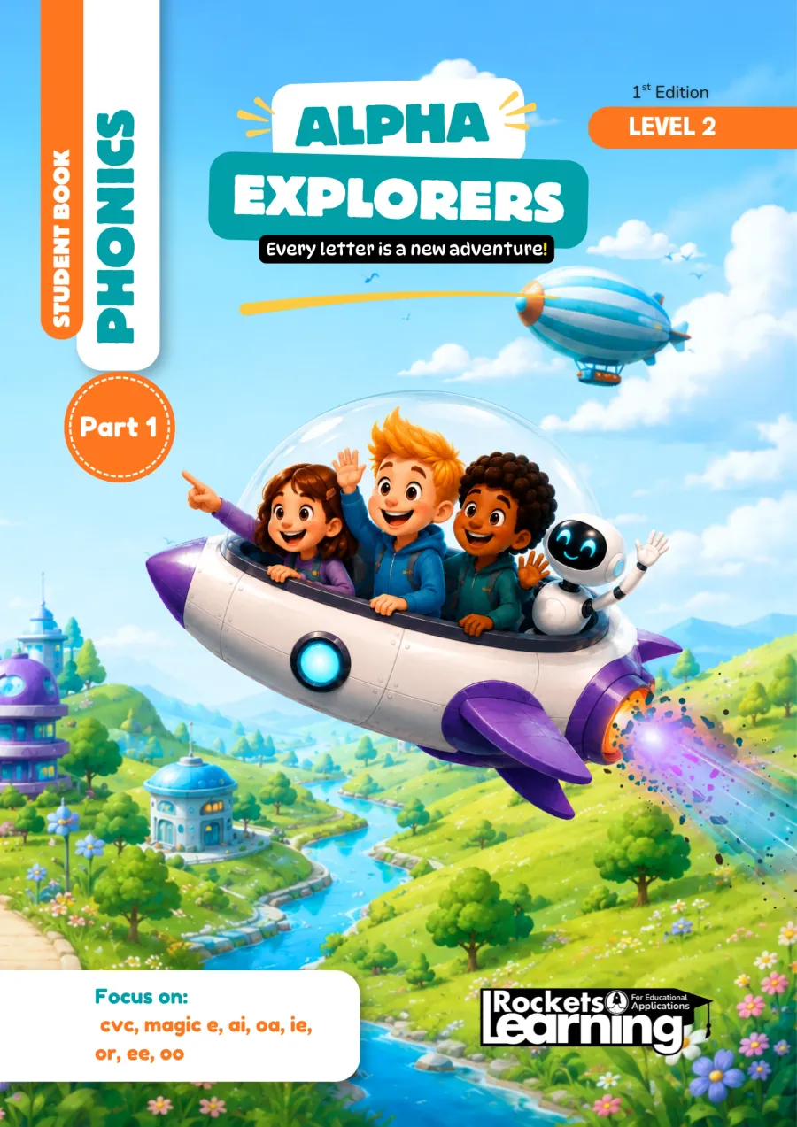 Alpha Explorers Phonics Level 2 Student Book Part 1